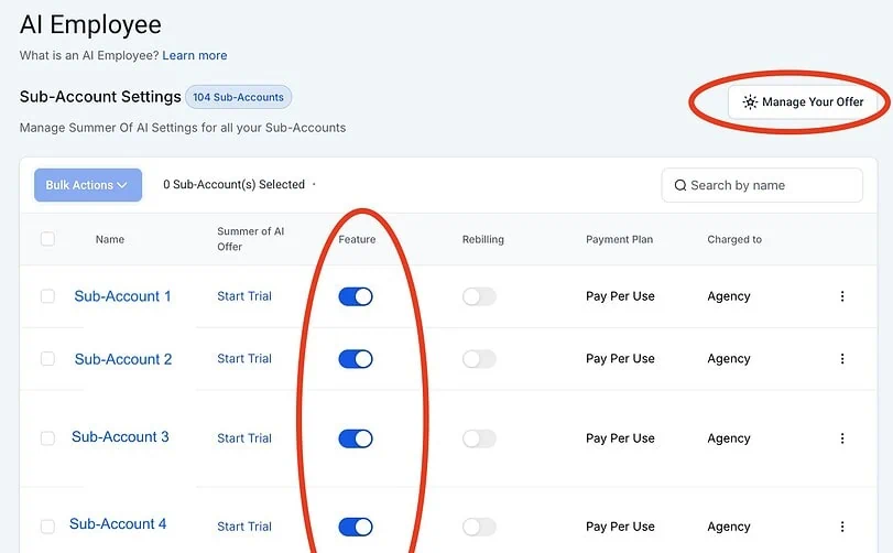 HighLevel AI Employee Setup